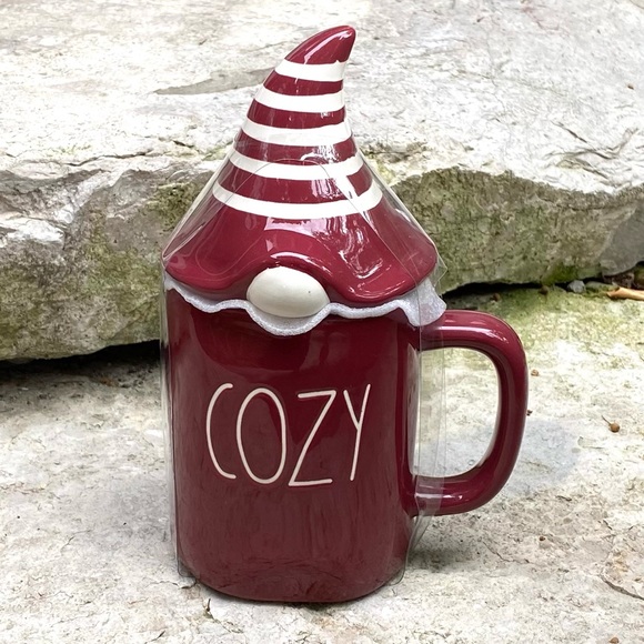 Rae Dunn COZY Gnome Fall Topper Mug